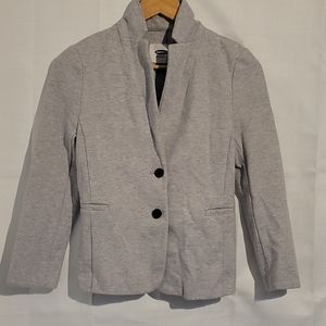 Old Navy Grey double button blazer size small